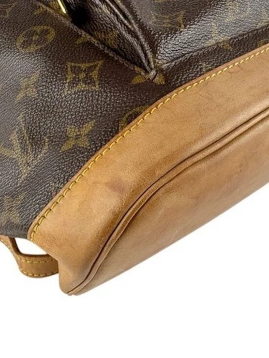 Auth LOUIS VUITTON Monogram Montsouris GM Backpack Brown M51135 - z9230 main image 10